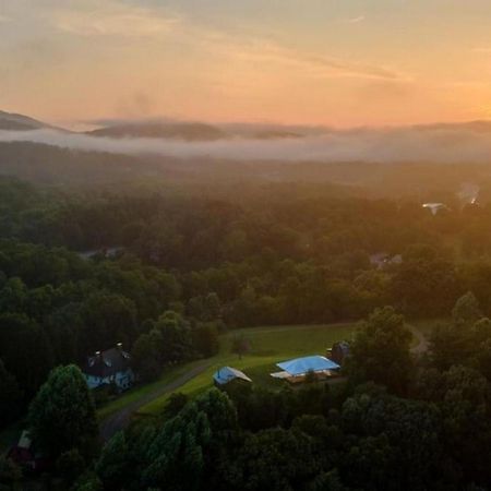 Log Cabin Stunning Mountain Views On 12 Acres Candler Exterior photo