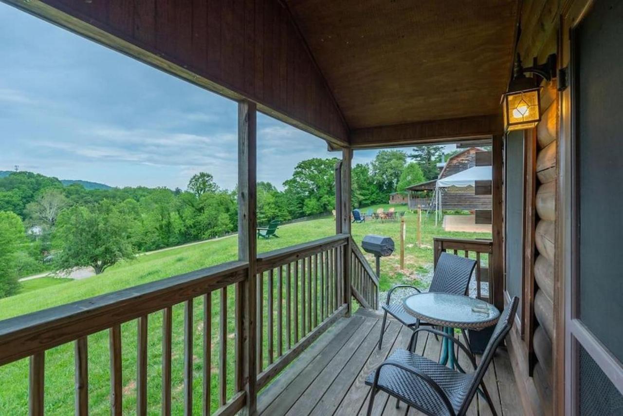 Log Cabin Stunning Mountain Views On 12 Acres Candler Exterior photo