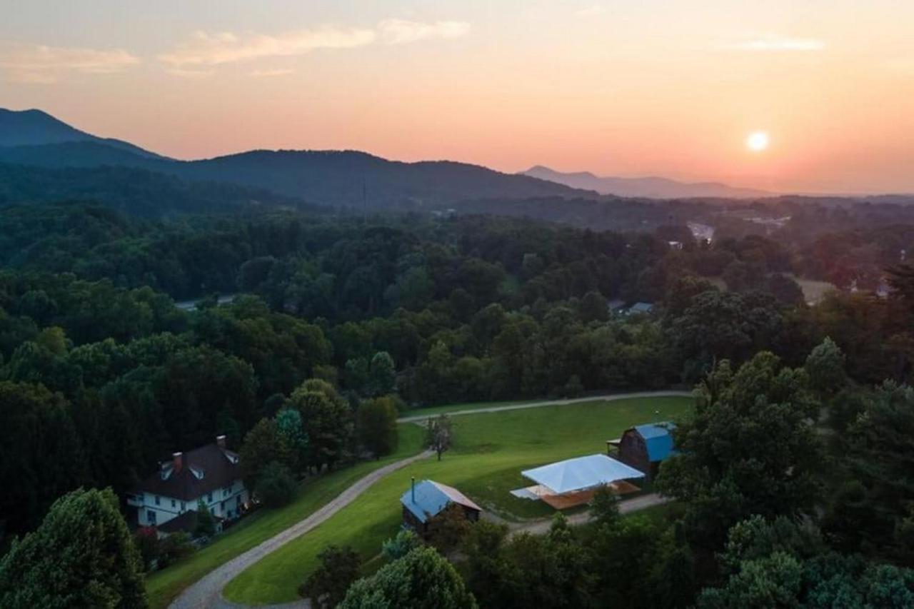 Log Cabin Stunning Mountain Views On 12 Acres Candler Exterior photo