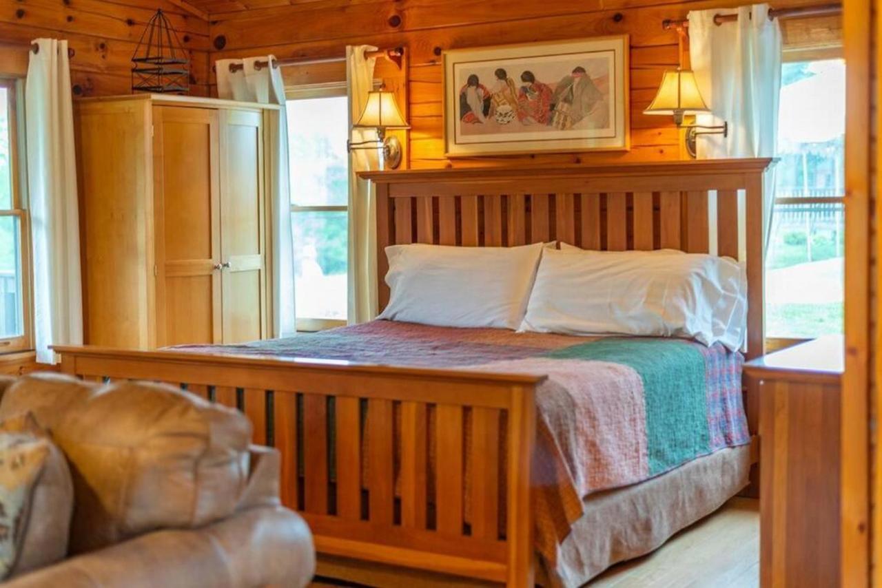 Log Cabin Stunning Mountain Views On 12 Acres Candler Exterior photo