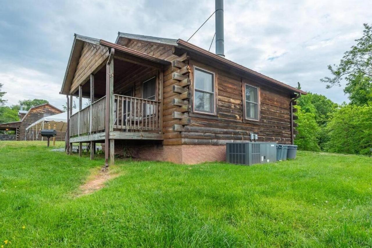 Log Cabin Stunning Mountain Views On 12 Acres Candler Exterior photo