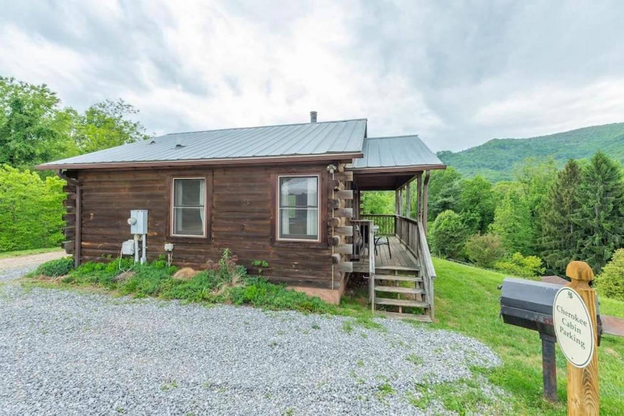 Log Cabin Stunning Mountain Views On 12 Acres Candler Exterior photo