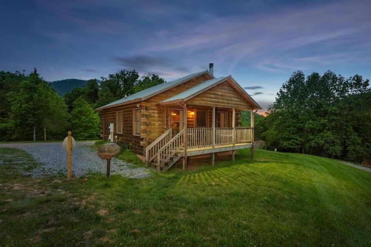 Log Cabin Stunning Mountain Views On 12 Acres Candler Exterior photo