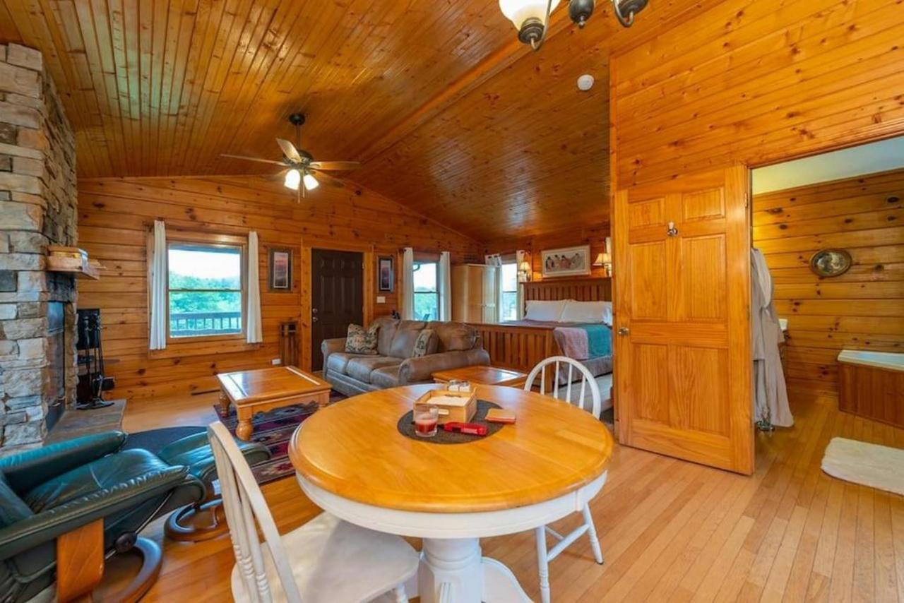 Log Cabin Stunning Mountain Views On 12 Acres Candler Exterior photo